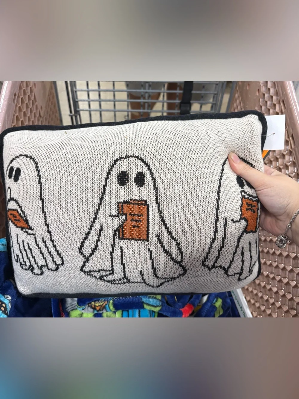Reading ghost pillow